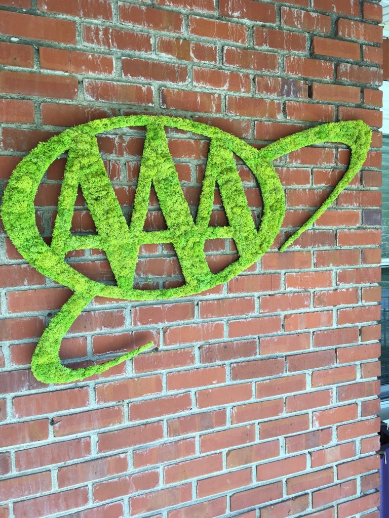 Custom Green Signage AAA Carolinas