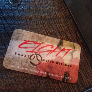 Eight Sushi & Asian Kitchen.