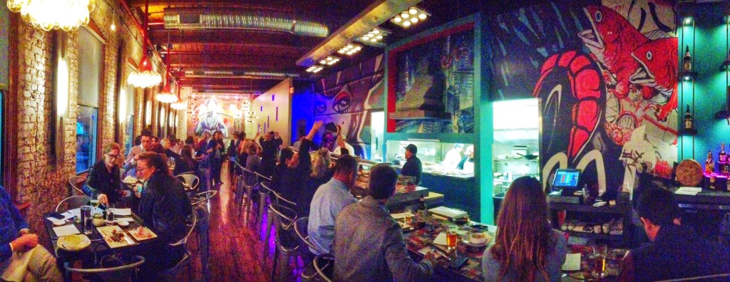 Gorgeous Eight Sushi & Asian Kitchen located in the NC Music Factory. #thesavageway