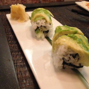 Eight Sushi's Miami Roll.