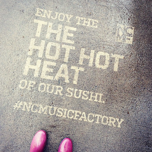 Clean Graffiti for the NC Music Factory.