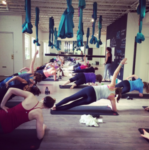 AIR Charlotte Side Plank. #thesavageway