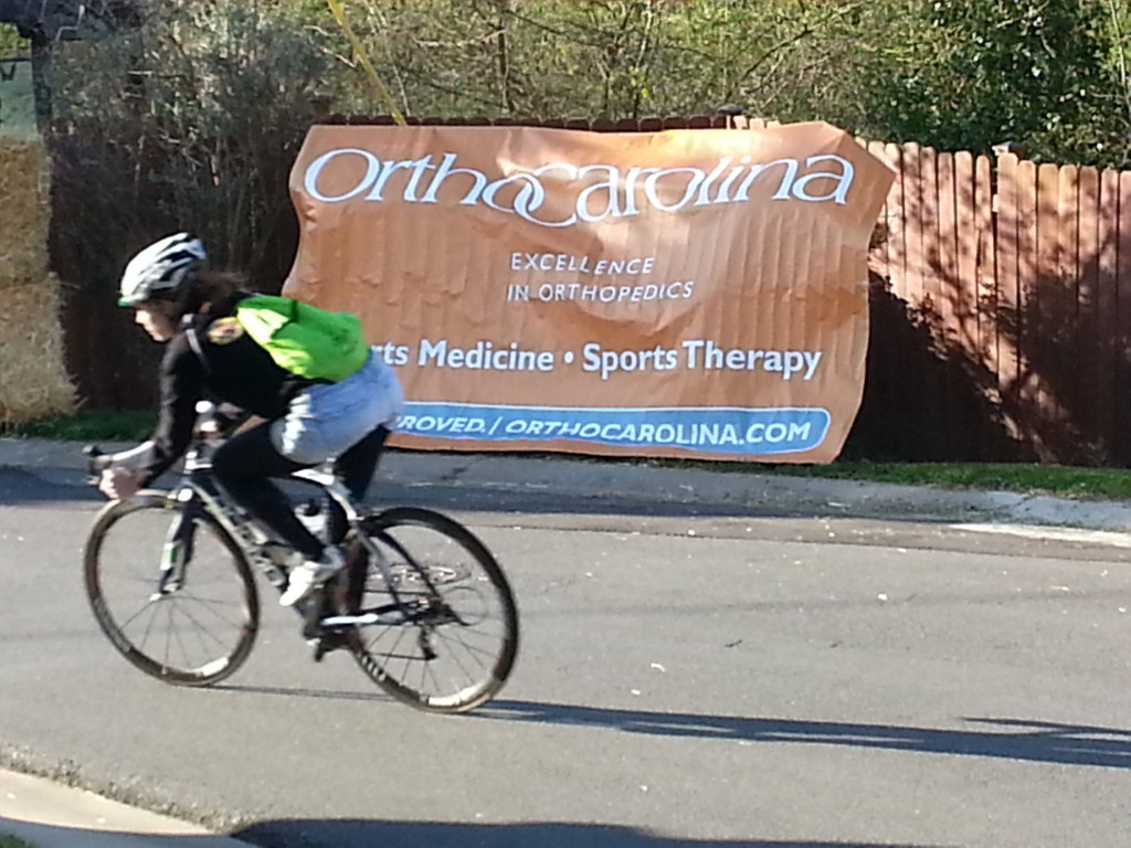 OrthoCarolina sponsoring the NoDa Grand Prix. (photo credit NoDa Grand Prix)