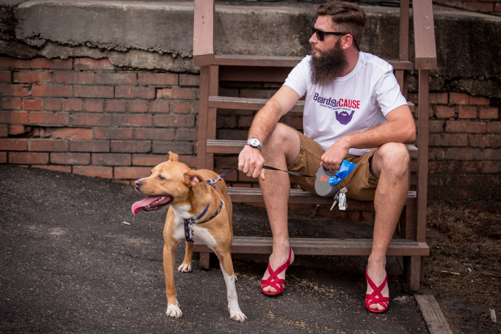 Photo from the 2014 Walk a Mile Event (photo credit: Ally Frazier) - #thesavageway