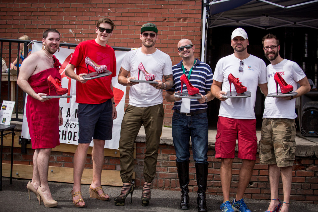 The 2014 Walk a Mile in Her Shoes winners! (photo credit: Ally Frazier) - #thesavageway 