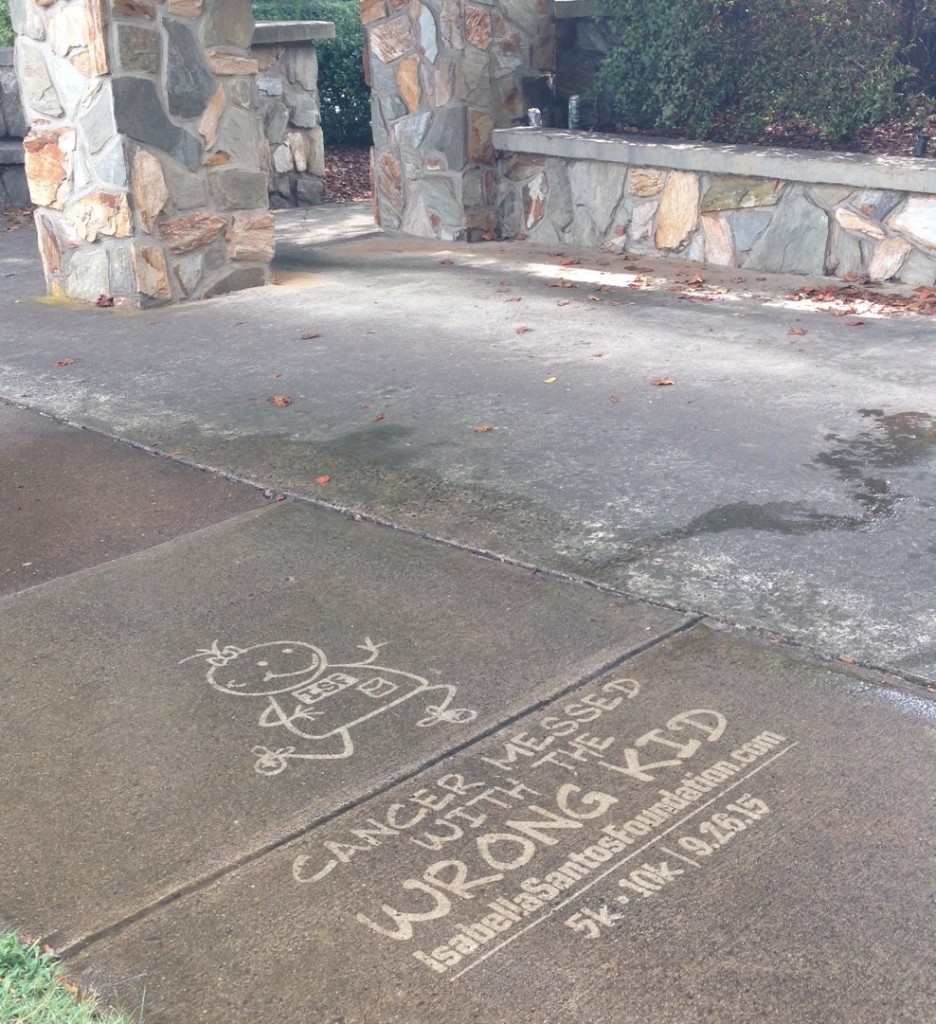 Cancer Messed With the Wrong Kid Clean Graffiti for the Isabella Santos Foundation. - #thesavageway