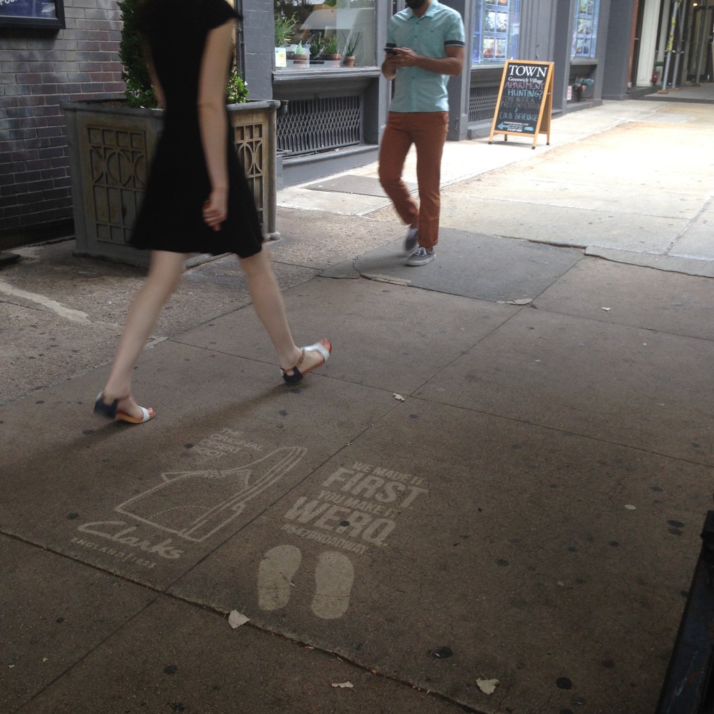 #thesavageway Clean Graffiti for Clarks USA sees some street traffic.