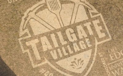 Clean Graffiti Used For UNCC Alumni Tailgate Village
