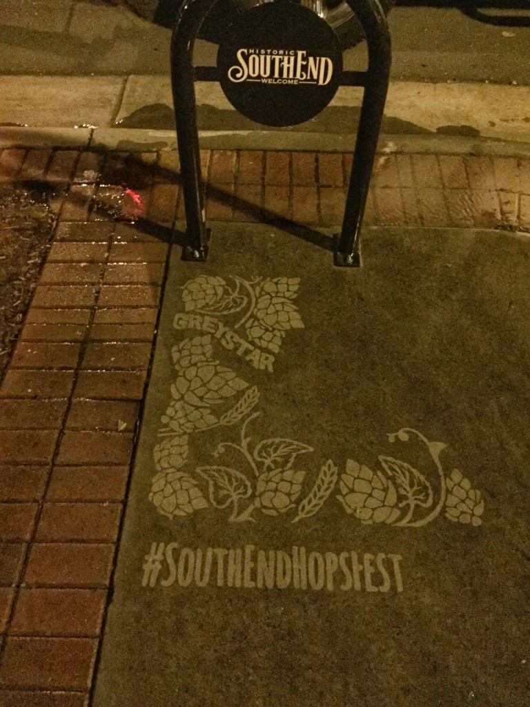 Clean Graffiti by #thesavageway for South End Hops Fest. 