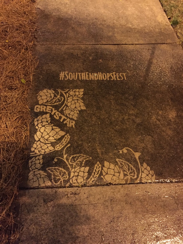 Love the artwork with this Clean Graffiti campaign by #thesavageway for South End Hops Fest. 