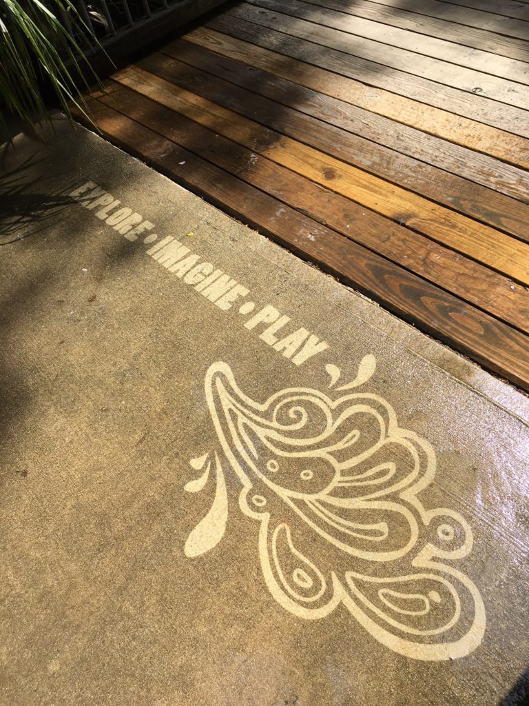 Explore. Imagine. Play. at Waterfall Junction. #CleanGraffiti by #thesavageway