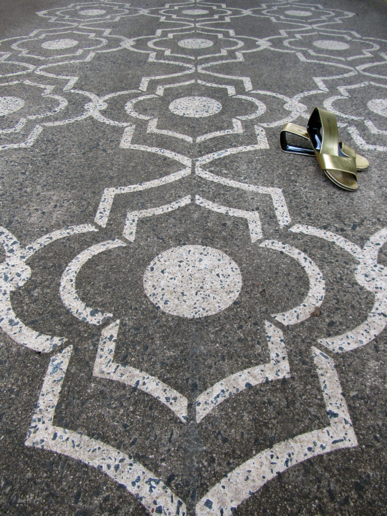 Loving this NoDa Nights design for driveway art by #thesavageway.