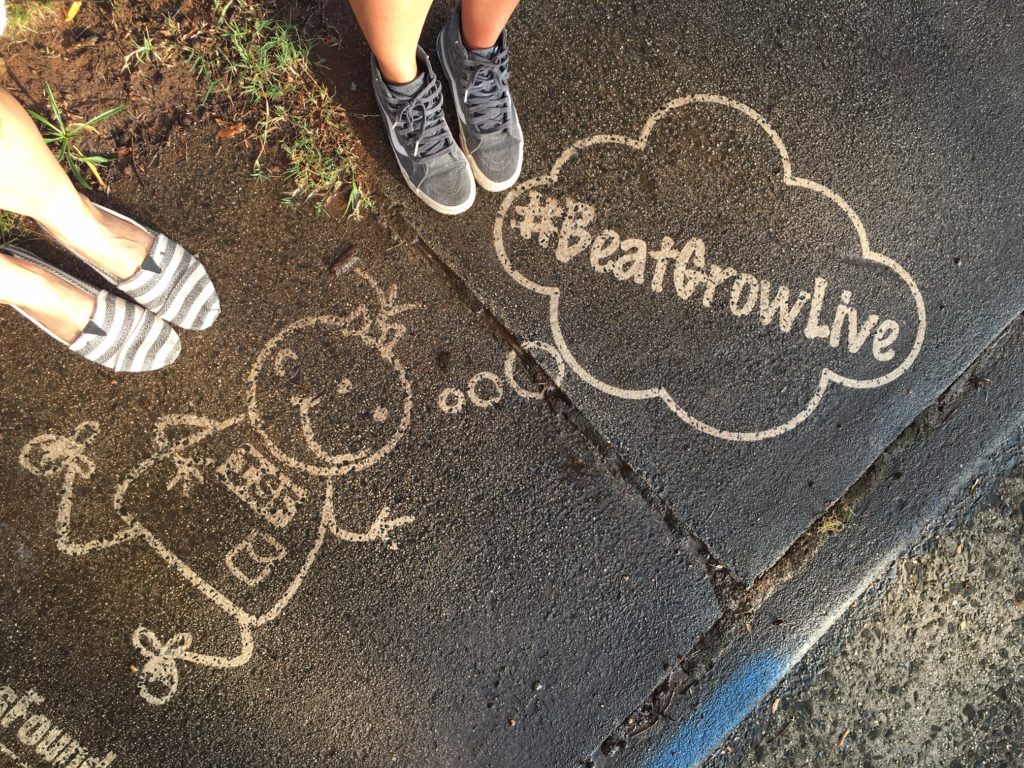 More Clean Graffiti by #thesavageway for the Isabella Santos Foundation. #BeatGrowLive.