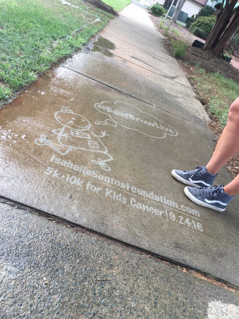 Isabella Santos Foundation 5K / 10K for Kids Cancer is on 9.24.16. #thesavageway
