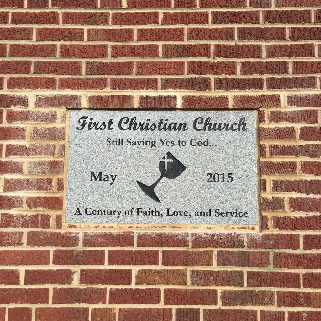 First Christian Church is located at 1200 East Blvd.