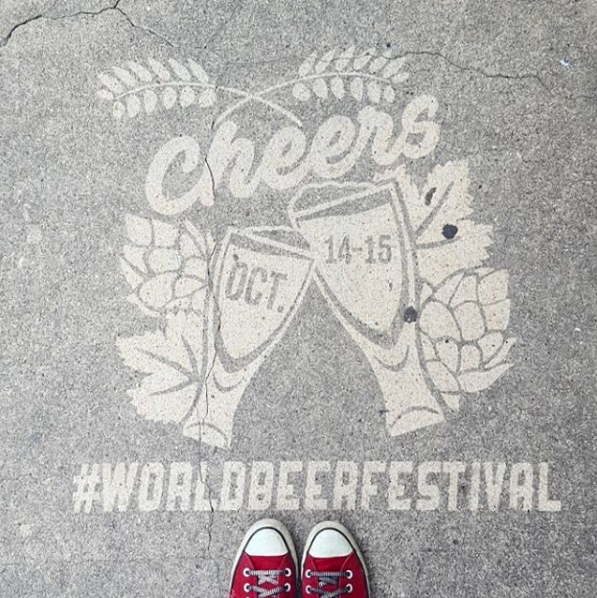 Photo from social media: @rolliebean using the hashtag #WorldBeerFestival. #thesavageway