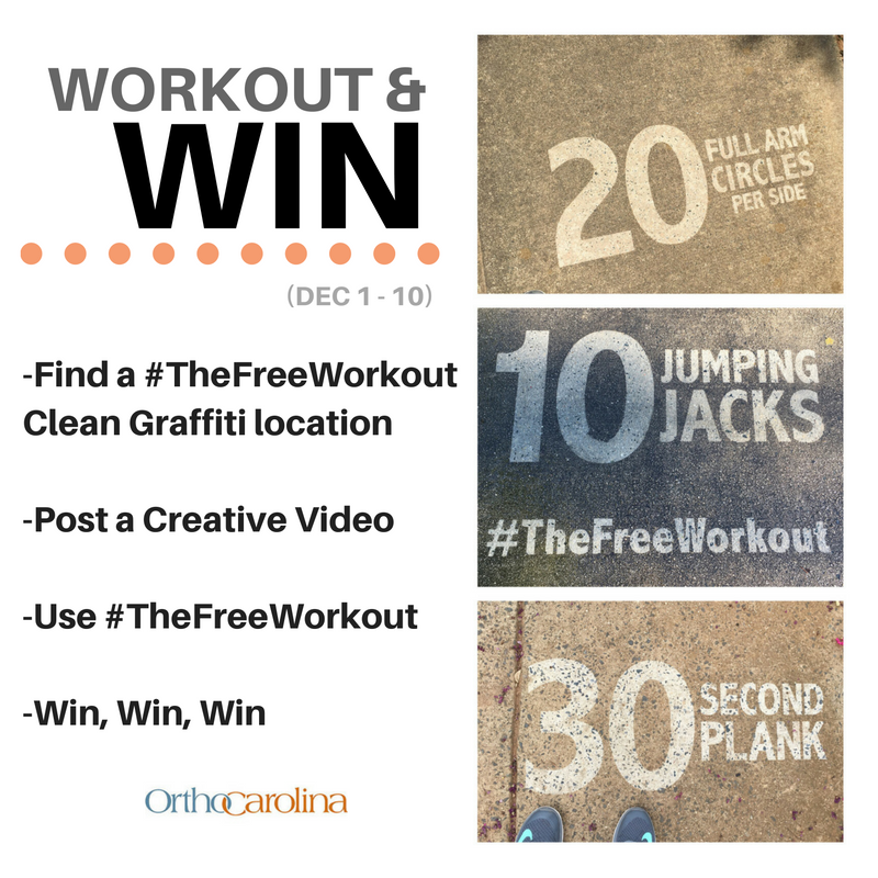 #TheFreeWorkout Instagram Contest happening until Saturday, December 10. #thesavageway