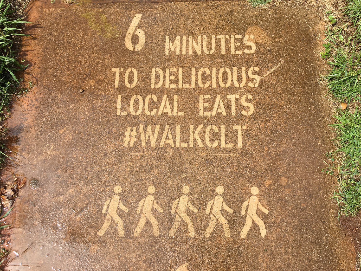 Reverse Graffiti for WalkCLT