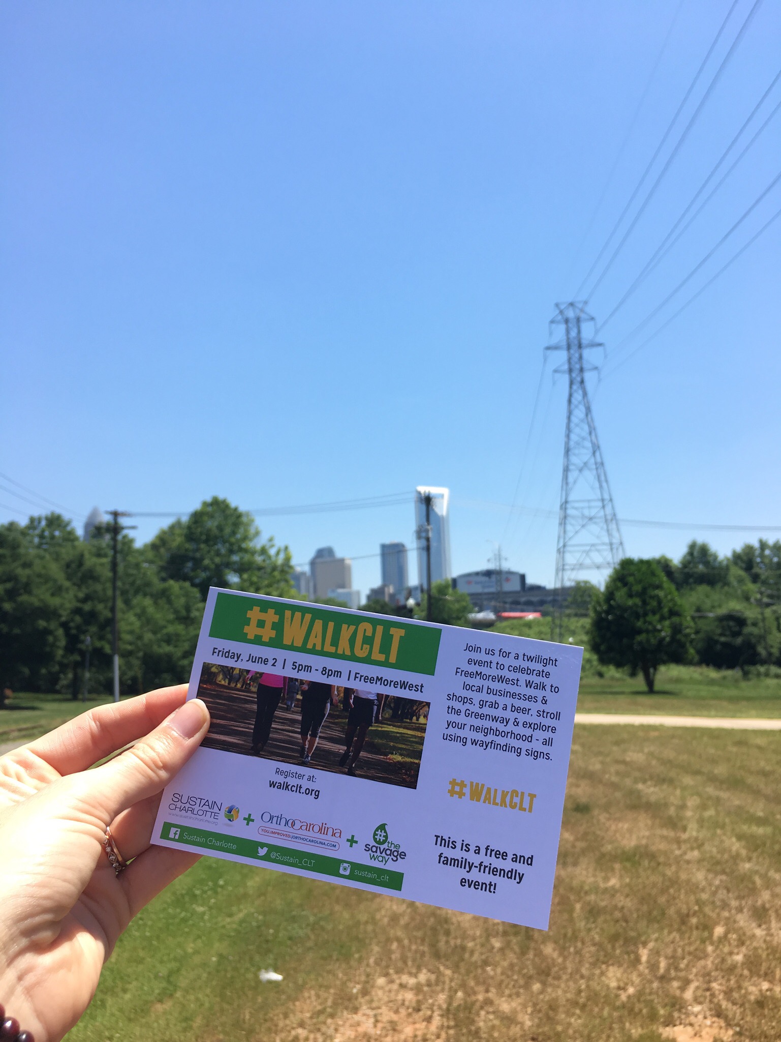 WalkCLT Flyer