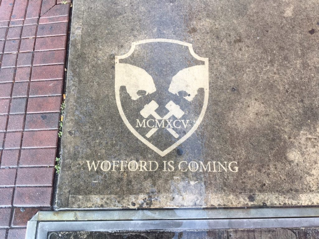 Reverse Graffiti for the Panthers