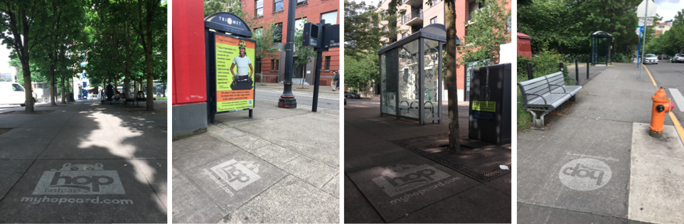 Sidewalk Ads in Portland, OR by #thesavageway