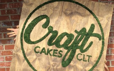 Moss Art for Craft Cakes CLT