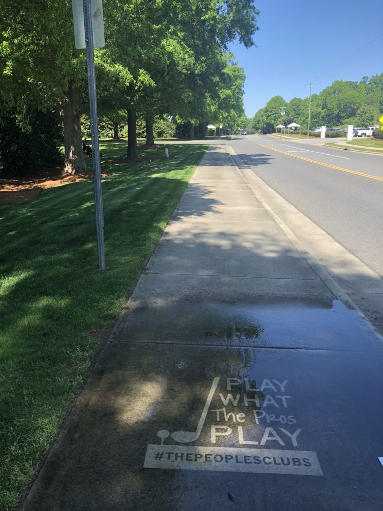 Wells Fargo Championship Clean Graffiti