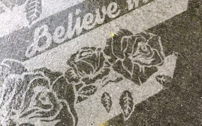 Clean Graffiti Artist Collaboration for Novel NoDa