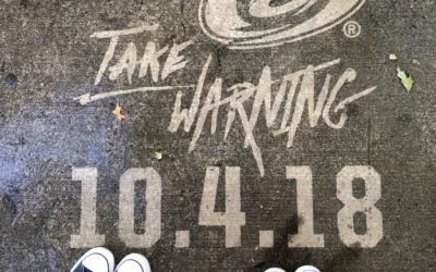 Carolina Hurricanes Use Clean Graffiti to Spread Awareness