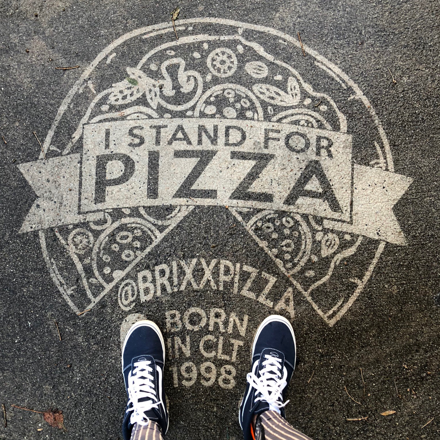 I Stand for Pizza: Brixx Pizza Clean Graffiti Campaign