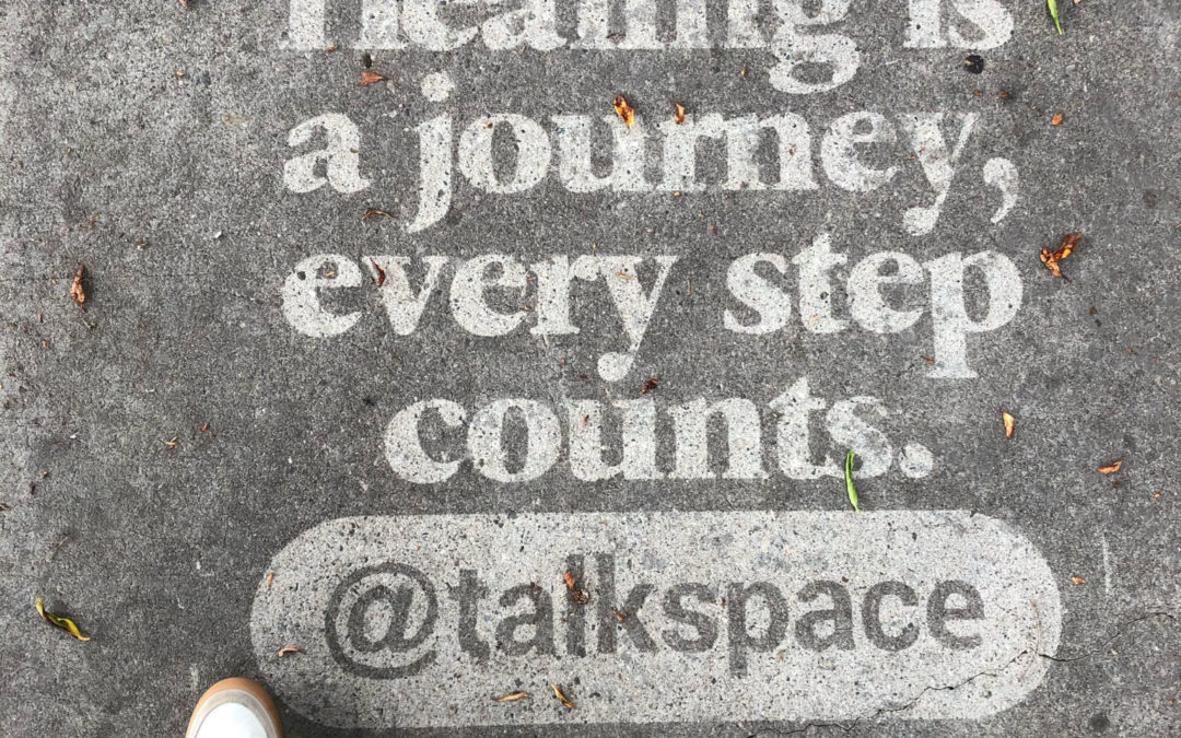 Talkspace Uses Clean Graffiti in LA & Austin