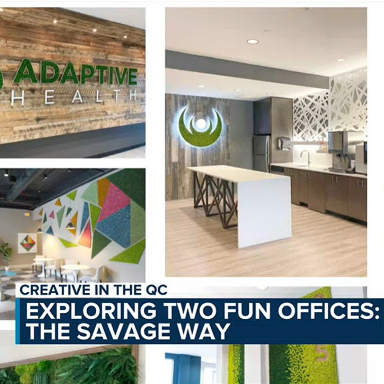 Image from article of WBTV's QC Life featuring The Savage Way