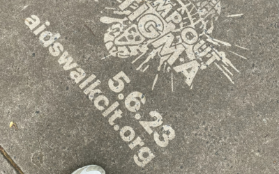 RAIN CLT Uses Clean Graffiti for 2023 AIDS Walk
