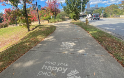 Creative Advertising for Charlotte Marathon