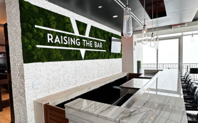 Green Wall Debut at The Vue Uptown Apartments