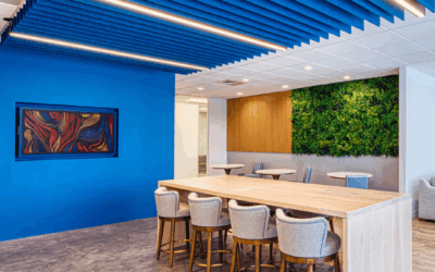 Interior Design with Faux Greenery Walls