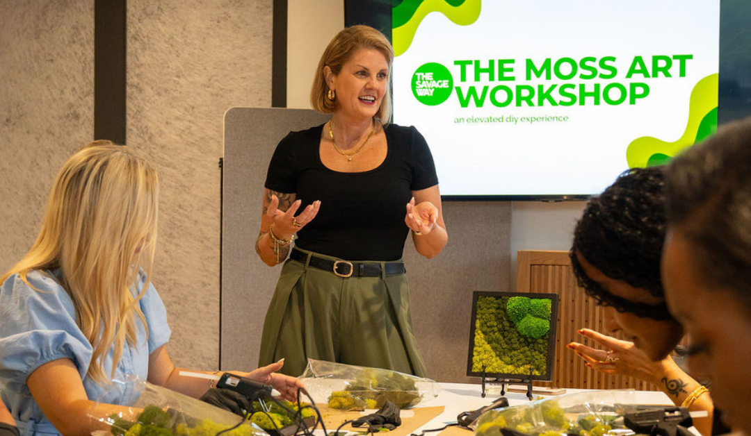 The Moss Art Workshop for Corporate Events