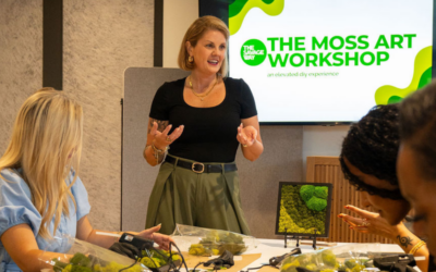The Moss Art Workshop for Corporate Events